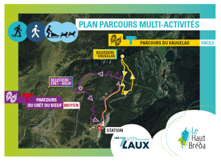 Parcours Multi-Activités Pleynet/Les 7 Laux Hiver 2022