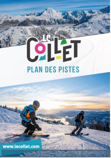 Plan des pistes du Collet 2023